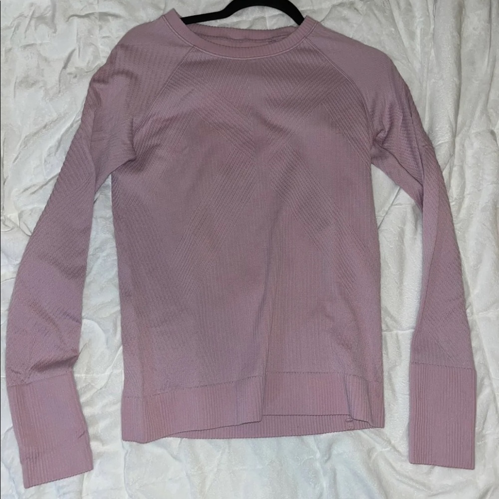 Lululemon long sleeve pink